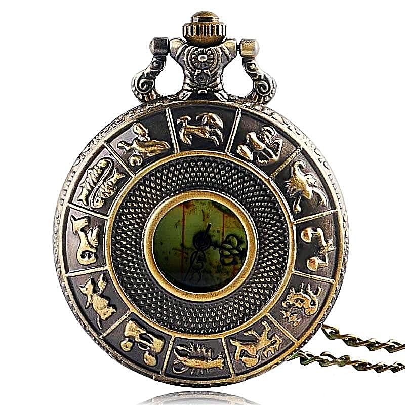 Zodiac pocket outlet watch